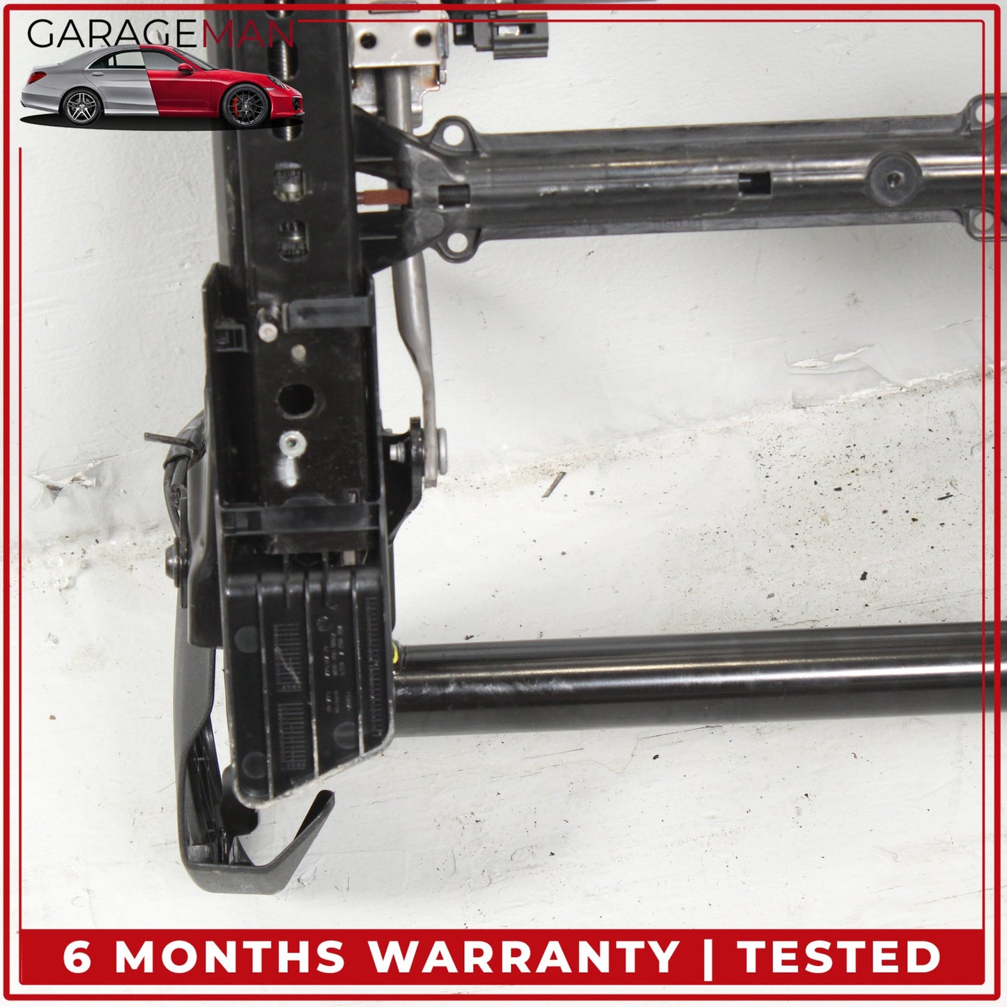 2014-2019 BMW X5 X6 Front Left Seat Track Rail Frame w/ Motors 52107329941 OEM