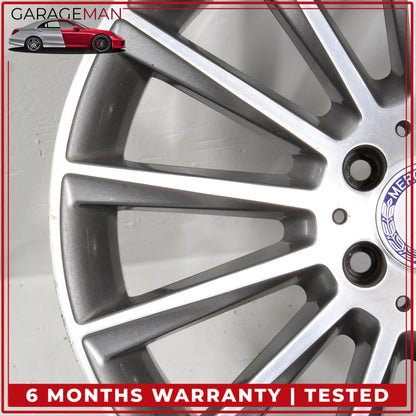2015-2023 Mercedes W205 C300 Rear Side Wheel Rim 8.5JX19 H2 ET52 2054011400 OEM