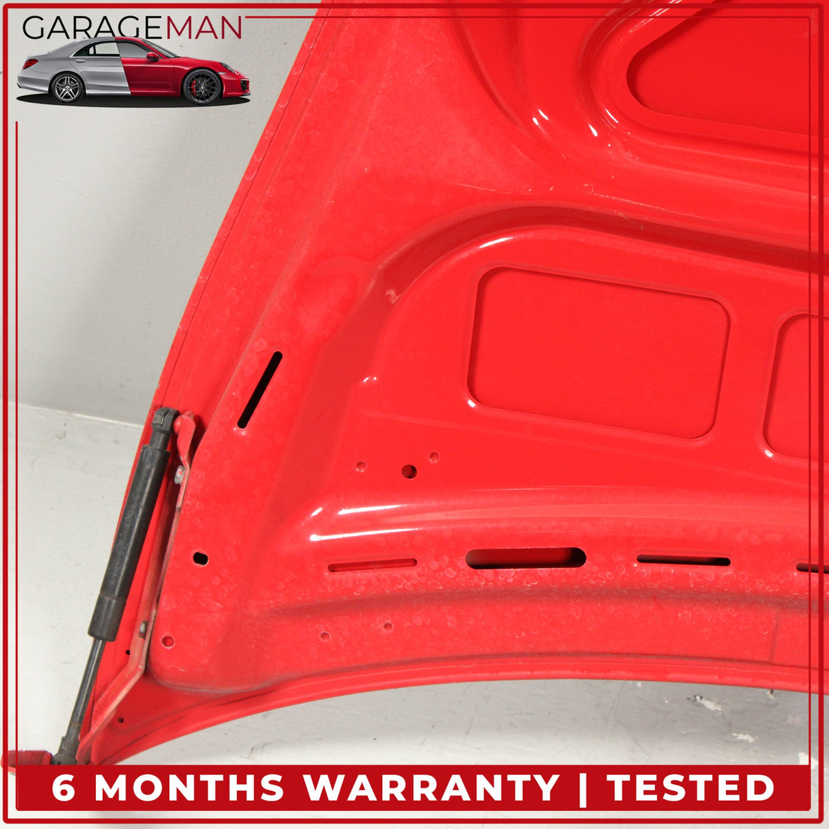 1997-2005 Porsche 911 996 Boxster 986 Front Hood Bonnet Panel Assembly Red OEM