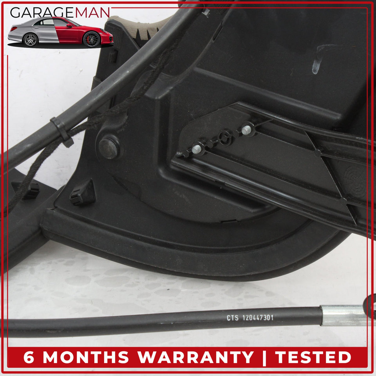 2007-2012 Mercedes R230 SL550 Side Trunk Flaps Convertible Top Motor OEM