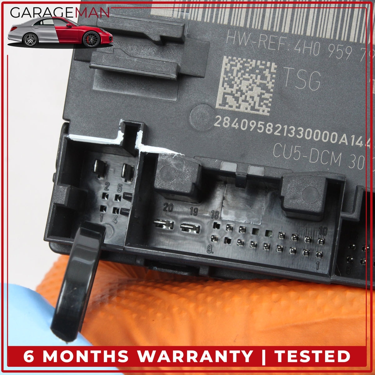 2011-2018 Audi A8 S8 Rear Left or Right Door Control Module Unit 4H0959795D OEM