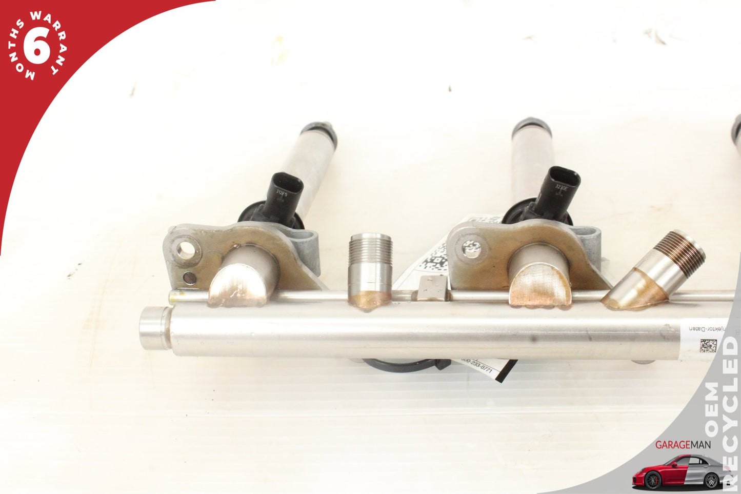 11-19 Mercedes W218 S550 Fuel Injection Rail Line Left Side Assy OEM
