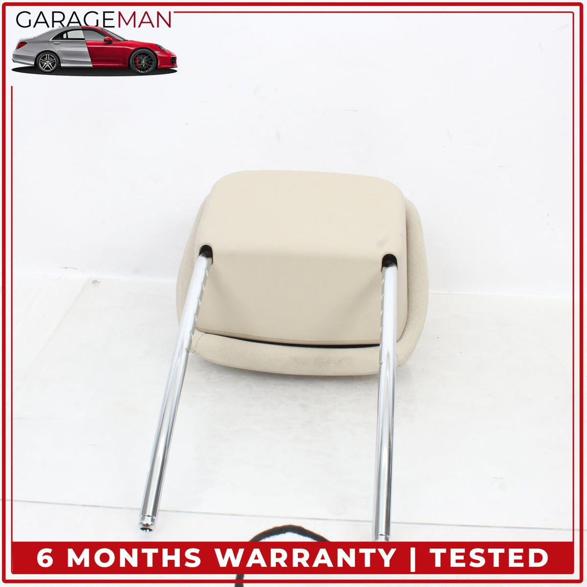 2010-2017 Mercedes C207 E400 Coupe Front Left and Right Seat Headrest Beige OEM