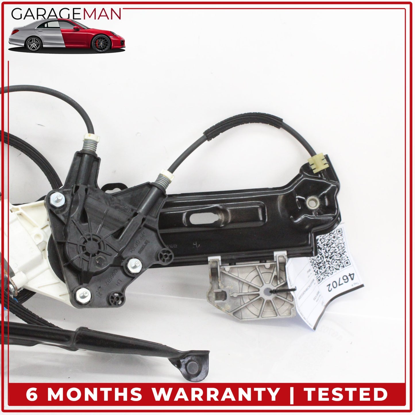 2014-2020 BMW 430i Rear Left Driver Side Window Regulator w/ Motor 7326325 OEM