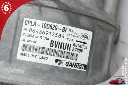 2010-2023 Jaguar XF X260 AC A/C Air Conditioning Compressor CPLA19D629BF OEM
