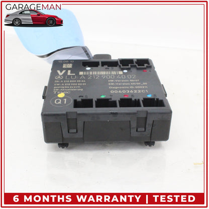 2008-2014 Mercedes W204 C300 Front Left Side Door Control Module 2129004002 OEM
