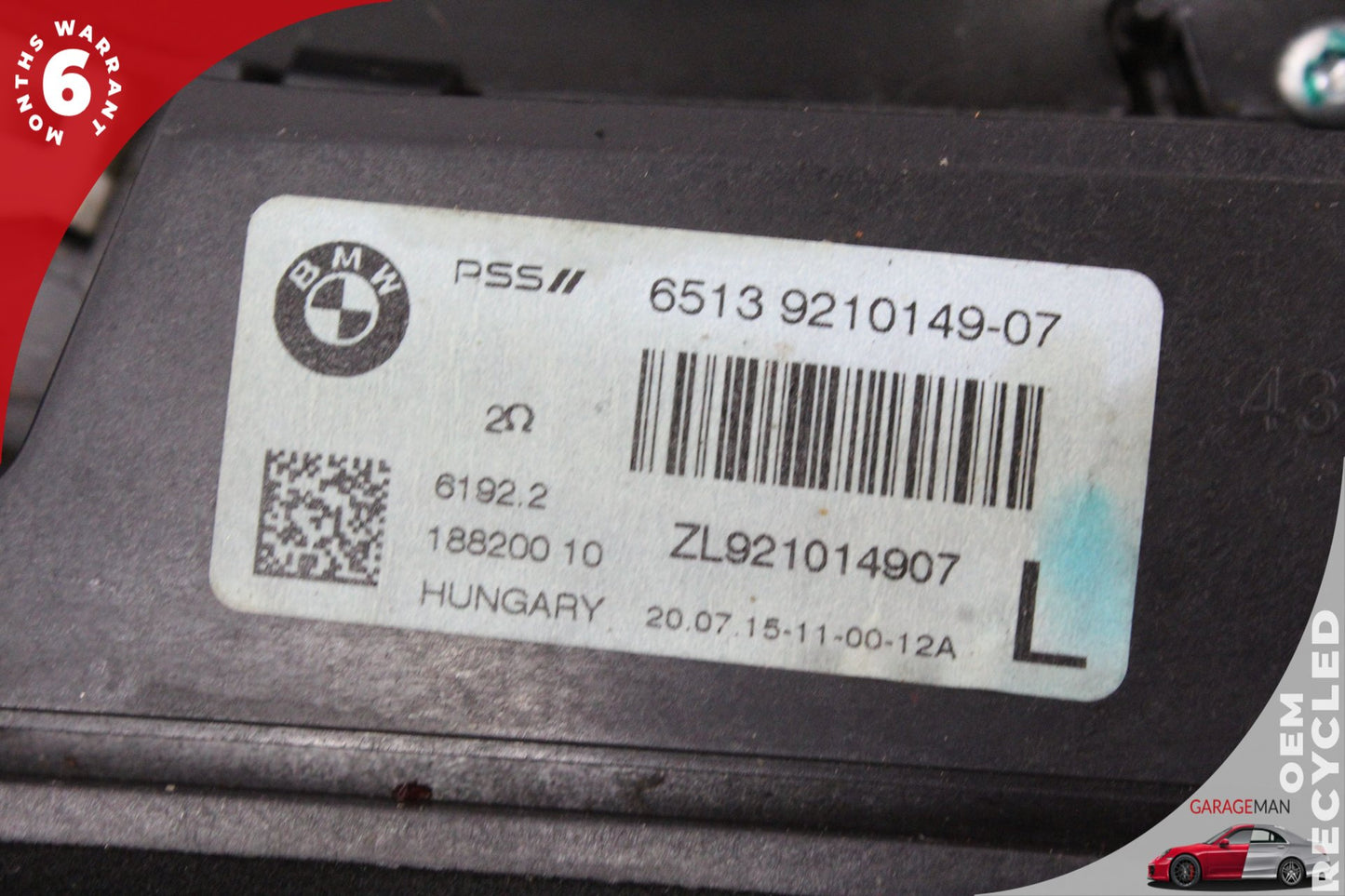 2012-2018 BMW 320i F30 Front Left and Right Side Subwoofer Speaker 9210149 OEM