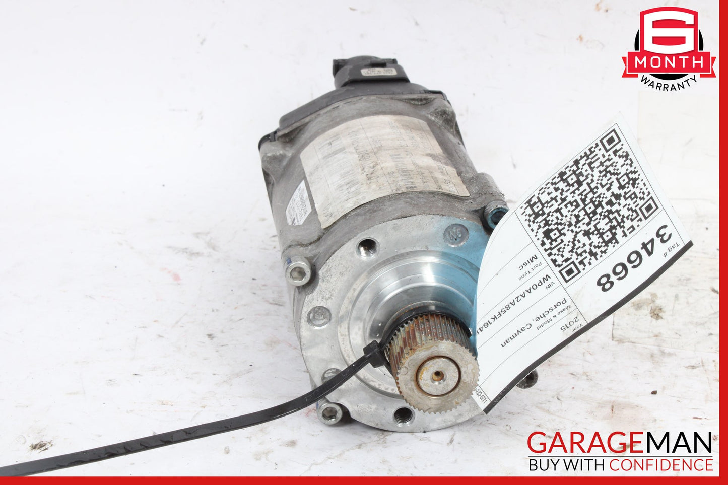 2014-2016 Porsche Cayman 981 Sedan Electric Power Steering Rack Motor 7802277291