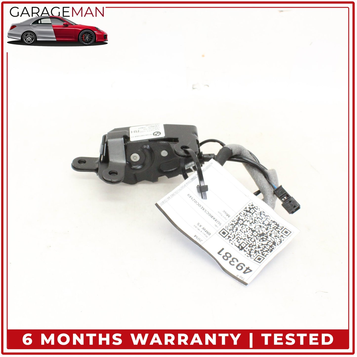 2014-2018 BMW X5 F15 Right Lower Tailgate Latch Power Lock Actuator 7351058 OEM