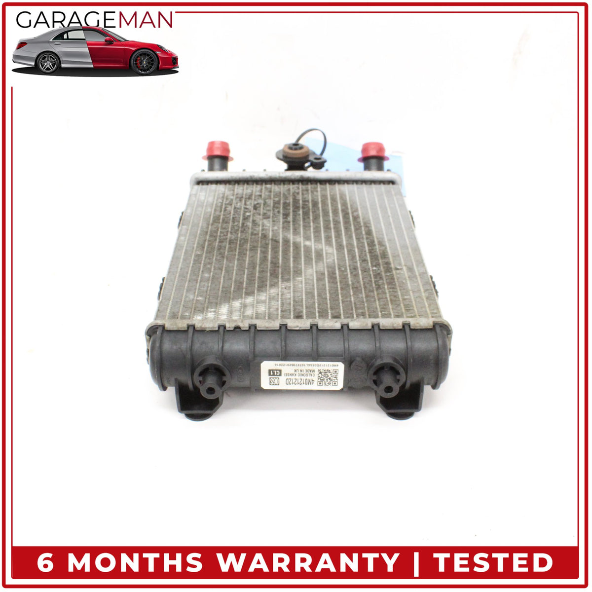 2017-2024 Audi Q7 Left Driver Side Auxiliary Secondary Radiator 4M0121212D OEM