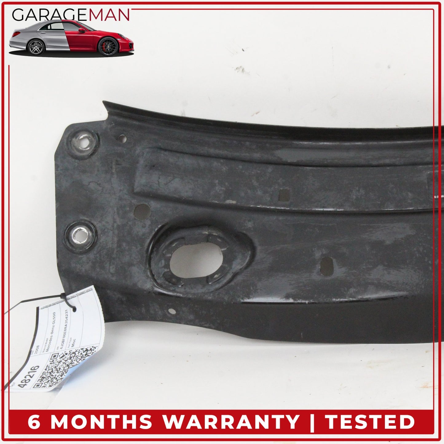 2006-2012 Mercedes X164 GL550 Front Radiator Support Tie Bar 2515840426 OEM