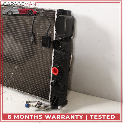 2006-2009 Mercedes W211 E350 Engine Cooling Radiator A/C Condenser Assembly OEM