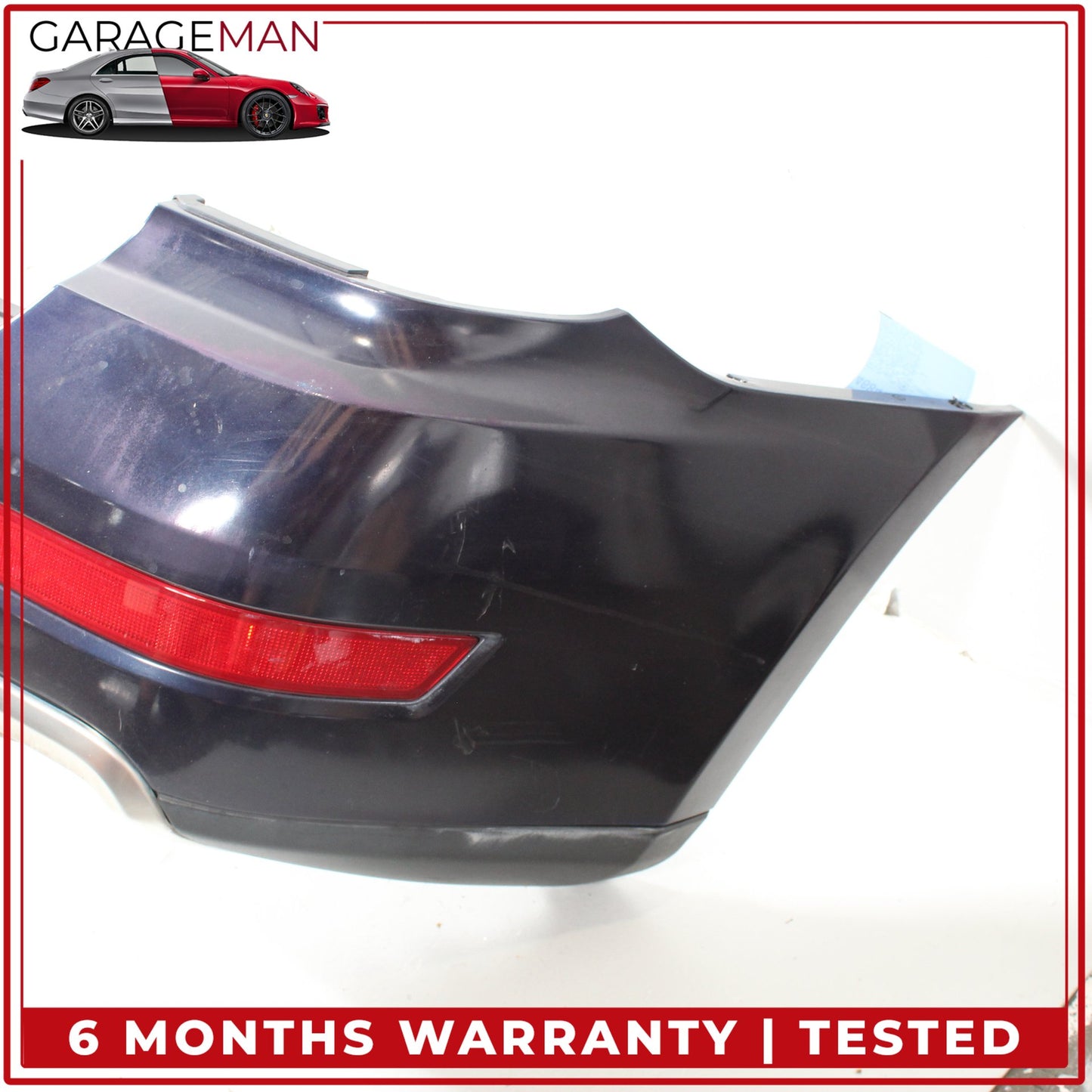 2009-2011 Mercedes W164 ML350 ML550 Base Rear Bumper Cover Assembly Blue OEM