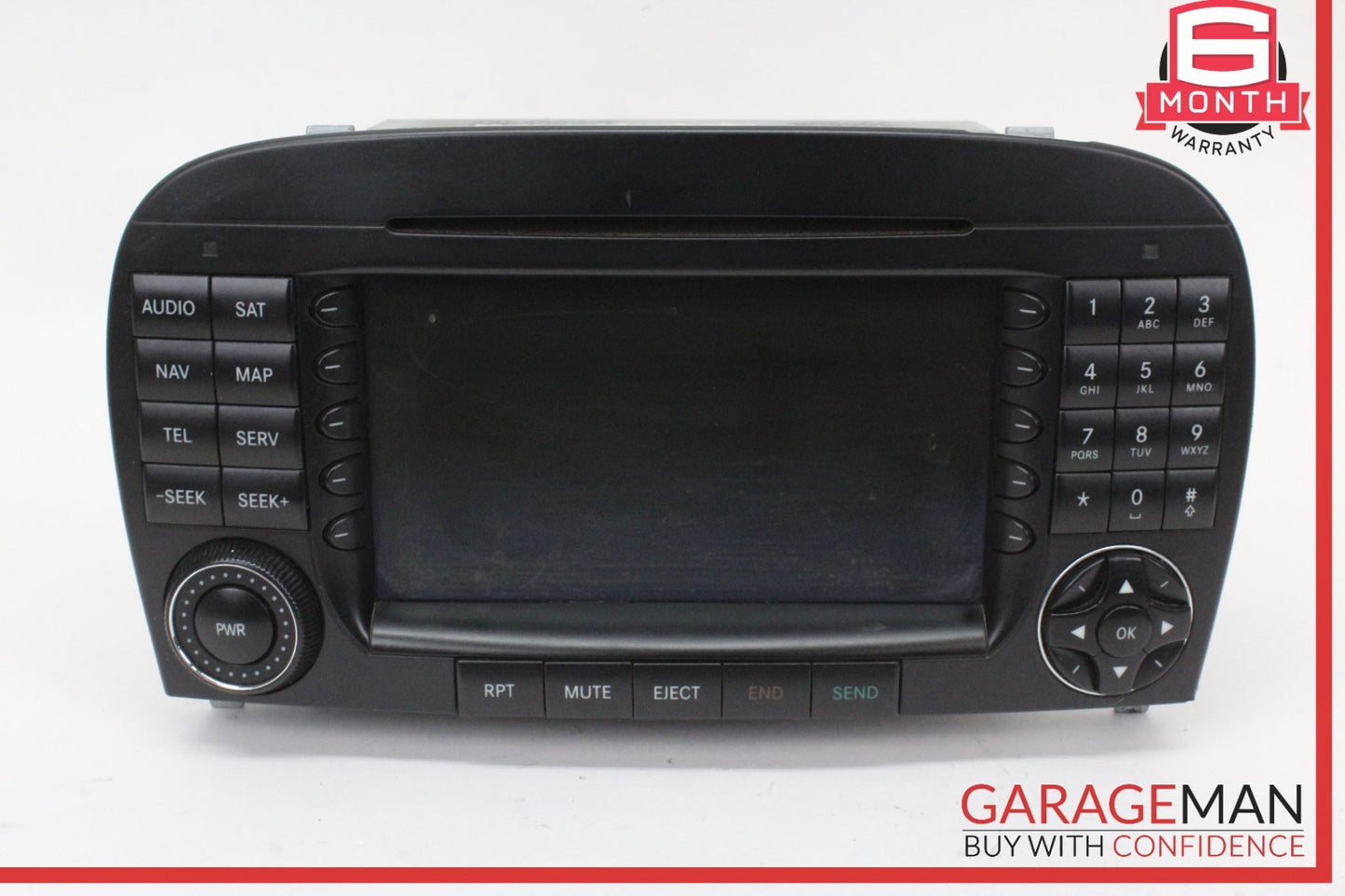 2005-2008 Mercedes SL500 R230 Navigation Head Unit CD Audio 2308204889