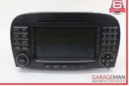 2005-2008 Mercedes SL500 R230 Navigation Head Unit CD Audio 2308204889