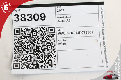 15-20 Audi A3 8V Sedan Front Right Side Knee Airbag Air Bag 8V0880842B