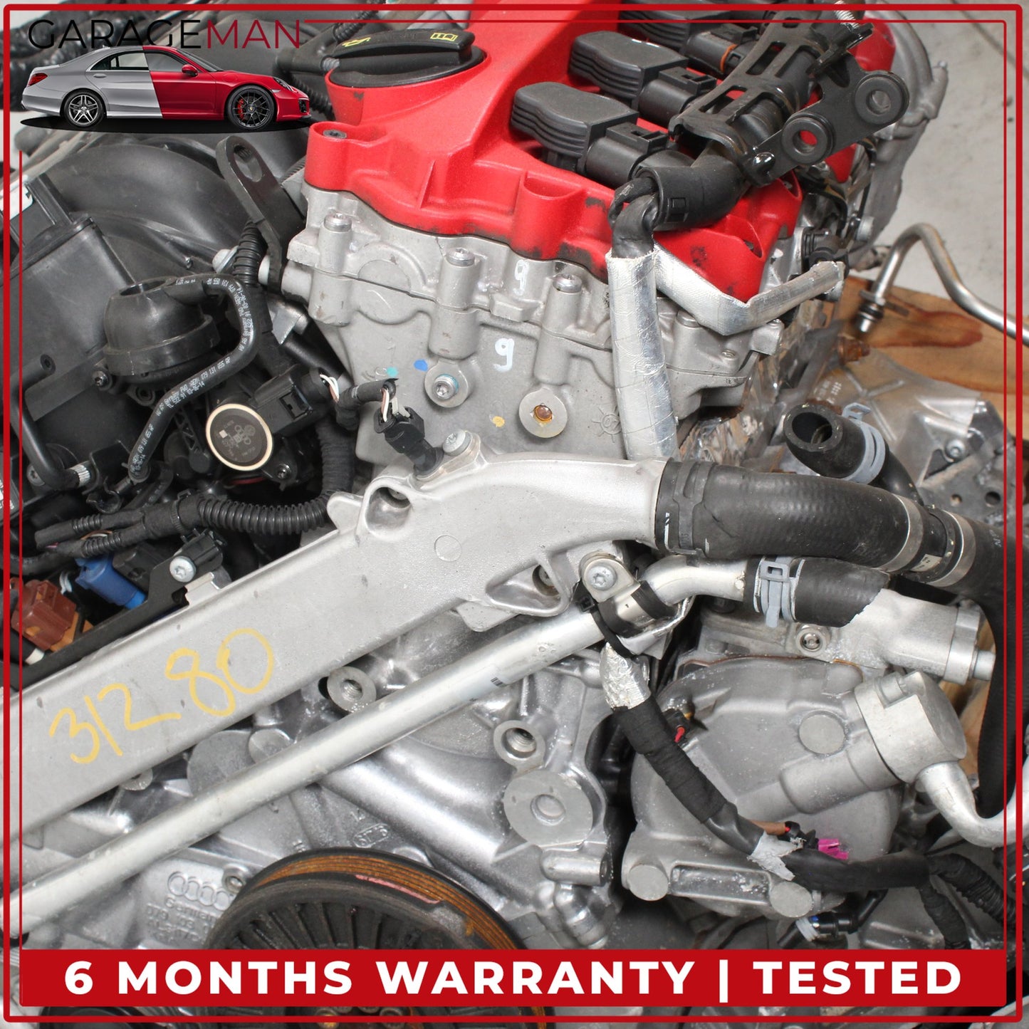 2013-2015 Audi RS5 8T AWD 4.2L V8 Engine Motor Assembly CFSA 55k OEM