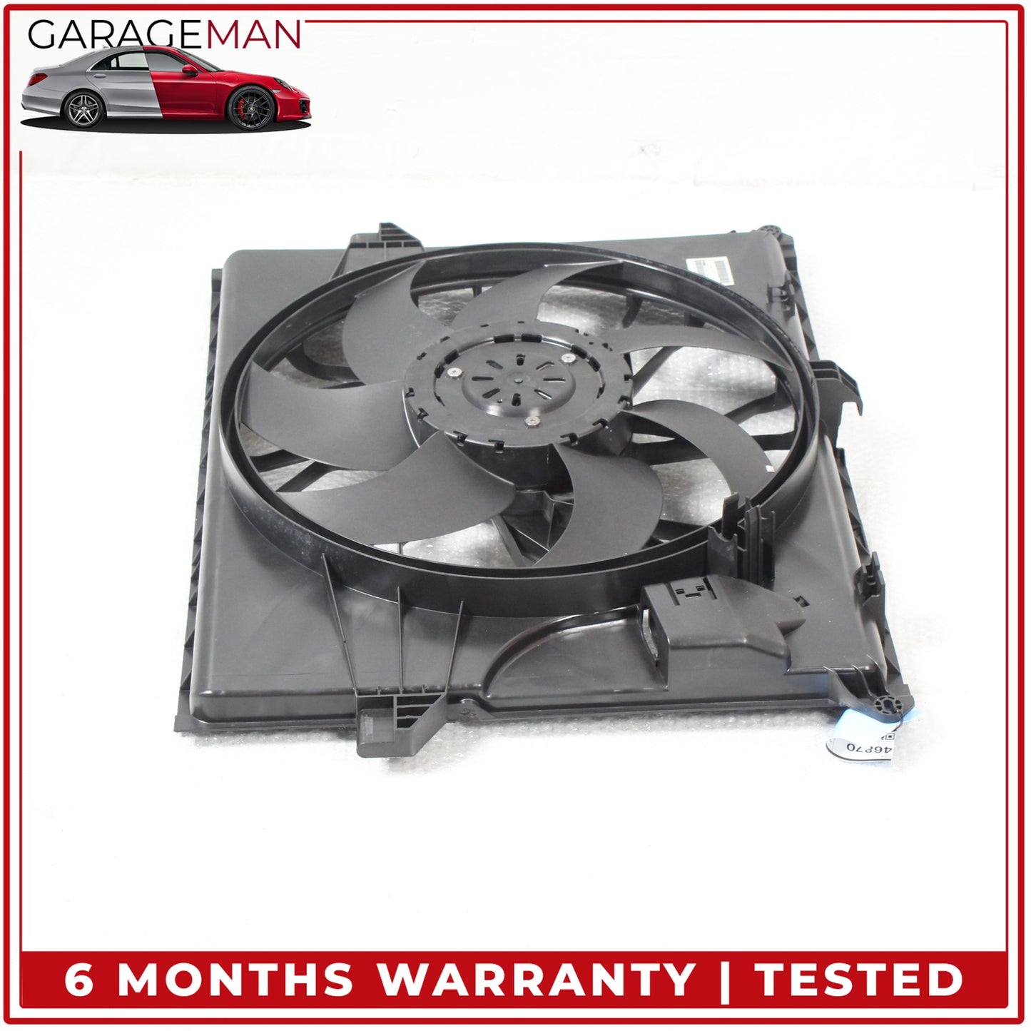 2006-2013 Mercedes W164 ML350 Engine Radiator Cooling Fan Motor Assembly OEM