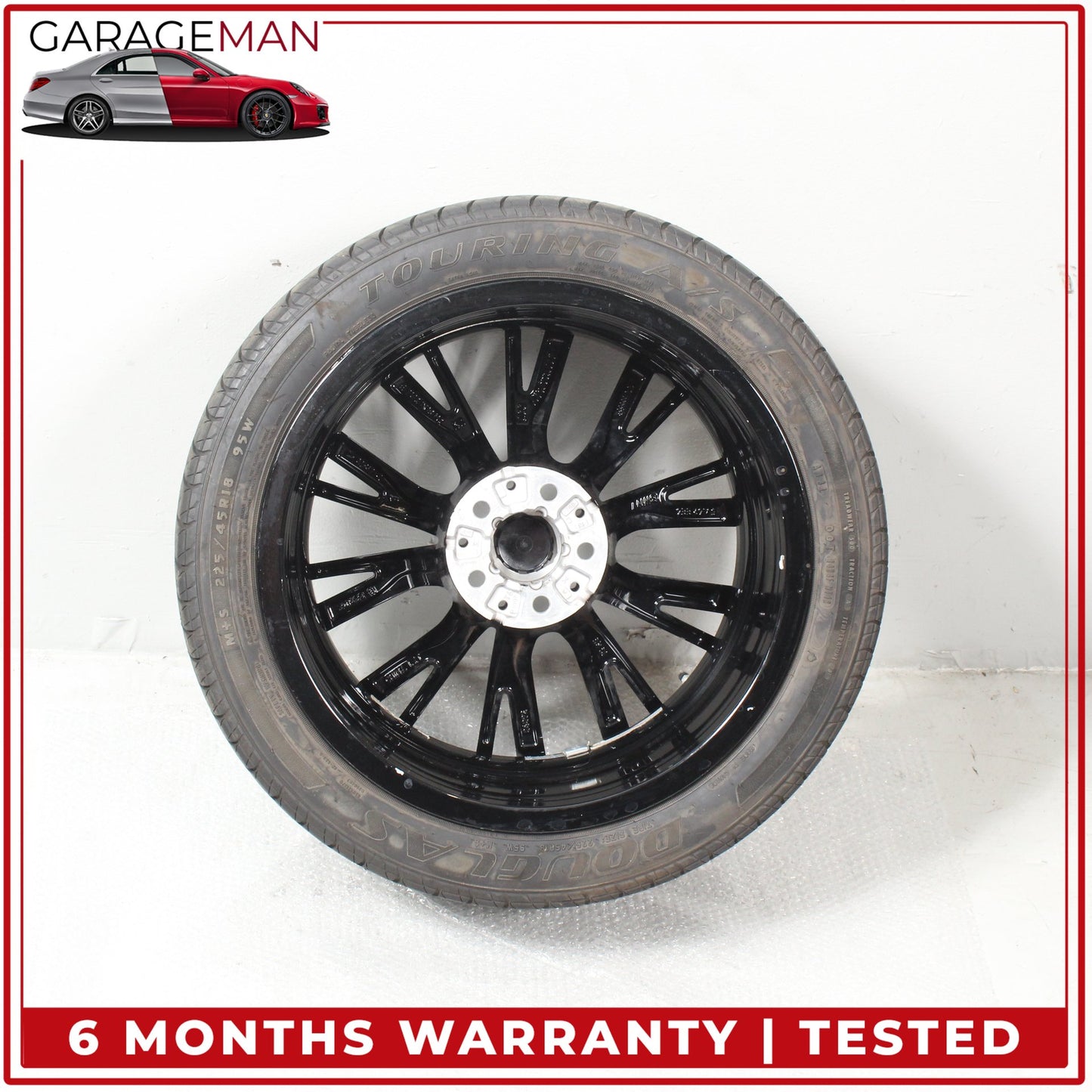 2023-2025 BMW 330i 330e Front or Rear Wheel Rim w/ Tire Black 7.5JX18H2ET25 OEM