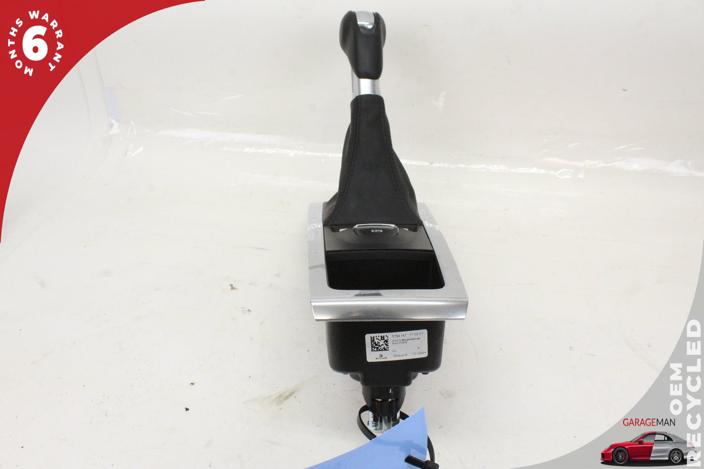 2015-2018 Porsche Macan 95B Center Console Shifter Knob Boot Trim Cover OEM