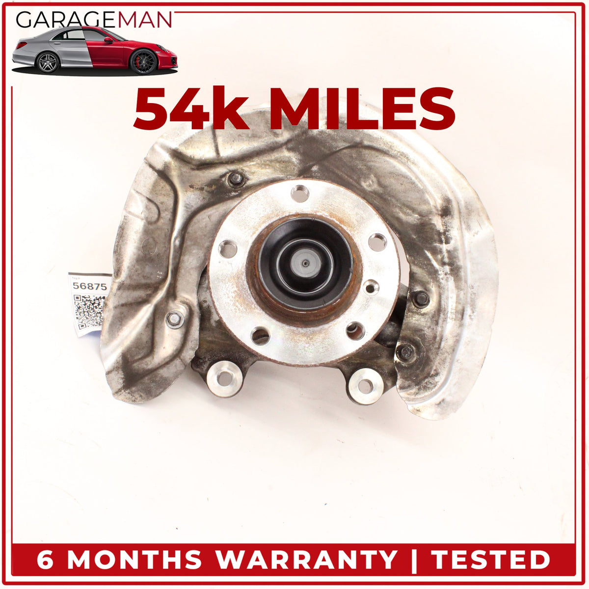 2014-2021 BMW M235i F22 RWD 3.0L Front Left Spindle Knuckle Wheel Hub OEM