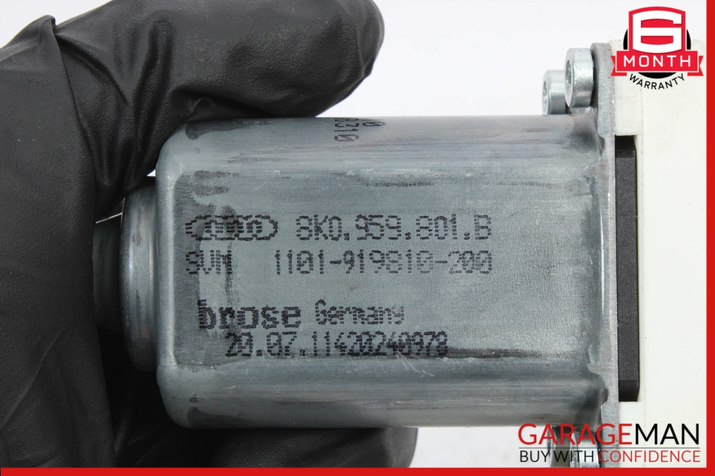 2012-2018 Audi A6 C7 Sedan Front Left Window Regulator Motor 8K0959801 OEM