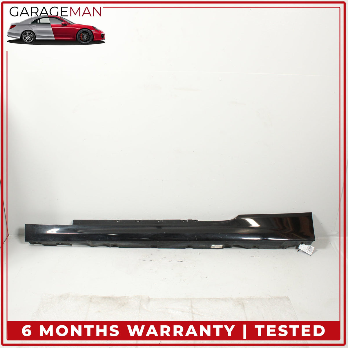2012-2018 BMW 640i F12 Left Side Rocker Skirt Molding Trim Panel Black OEM