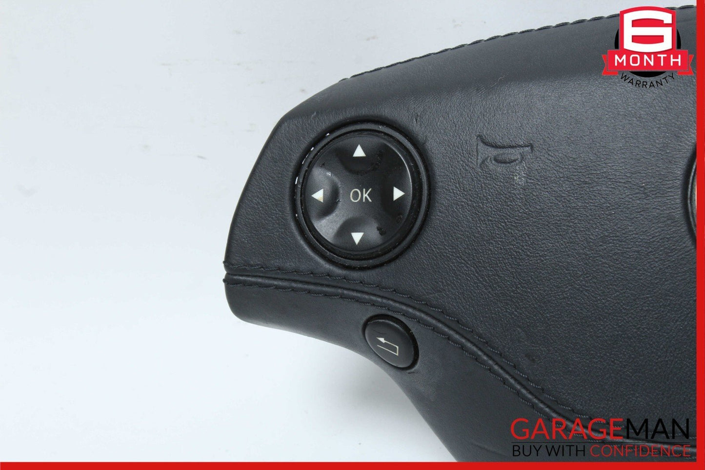 07-10 Mercedes W221 S550 CL550 S450 Steering Wheel Airbag Air Bag Black OEM