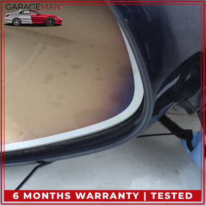 2010-2013 Porsche Panamera 970 Left Side Door Rear View Mirror Blue Metallic OEM