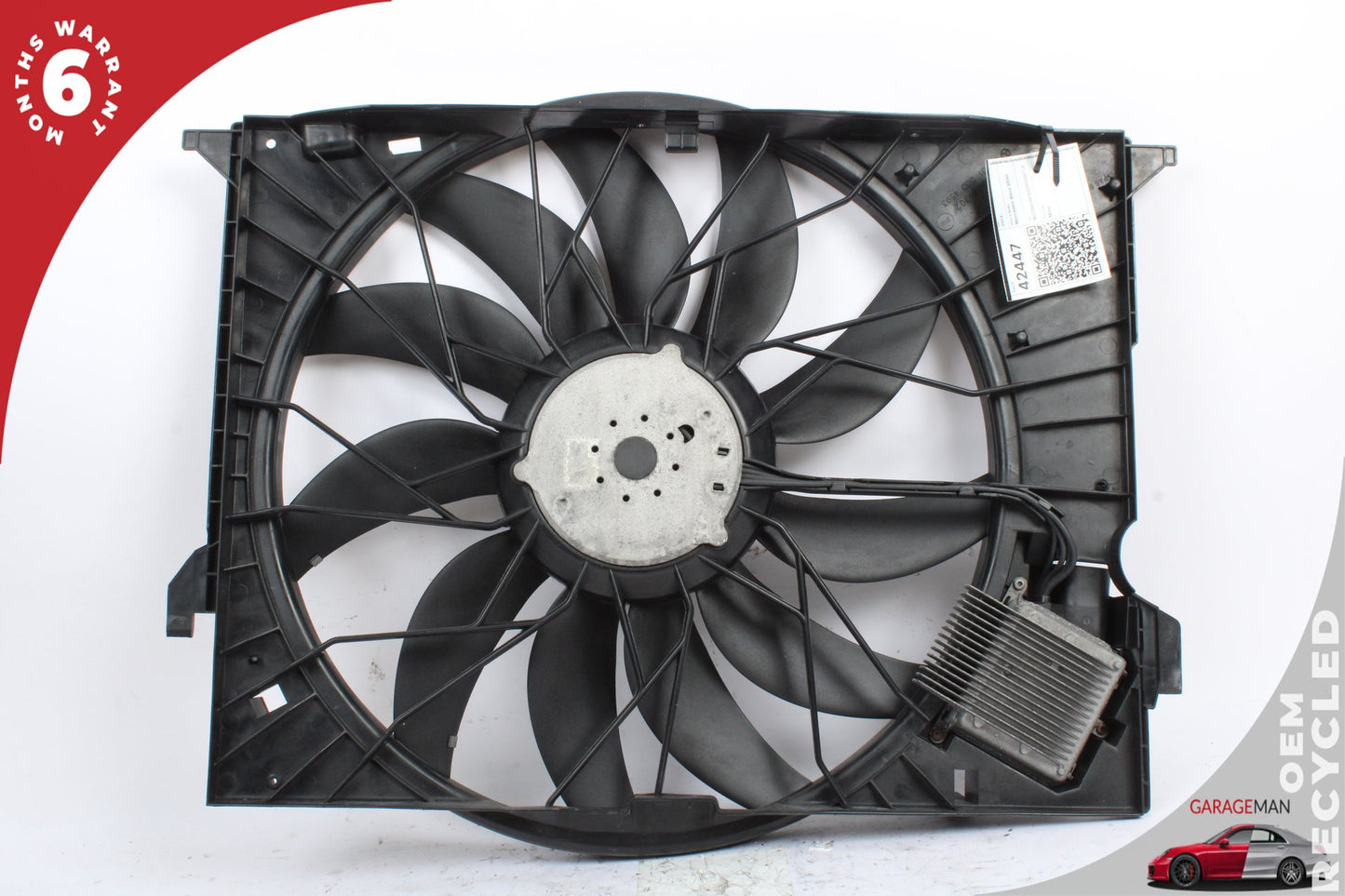 2005-2014 Mercedes W221 S550 CL550 Engine Radiator Cooling Fan Motor Assy OEM