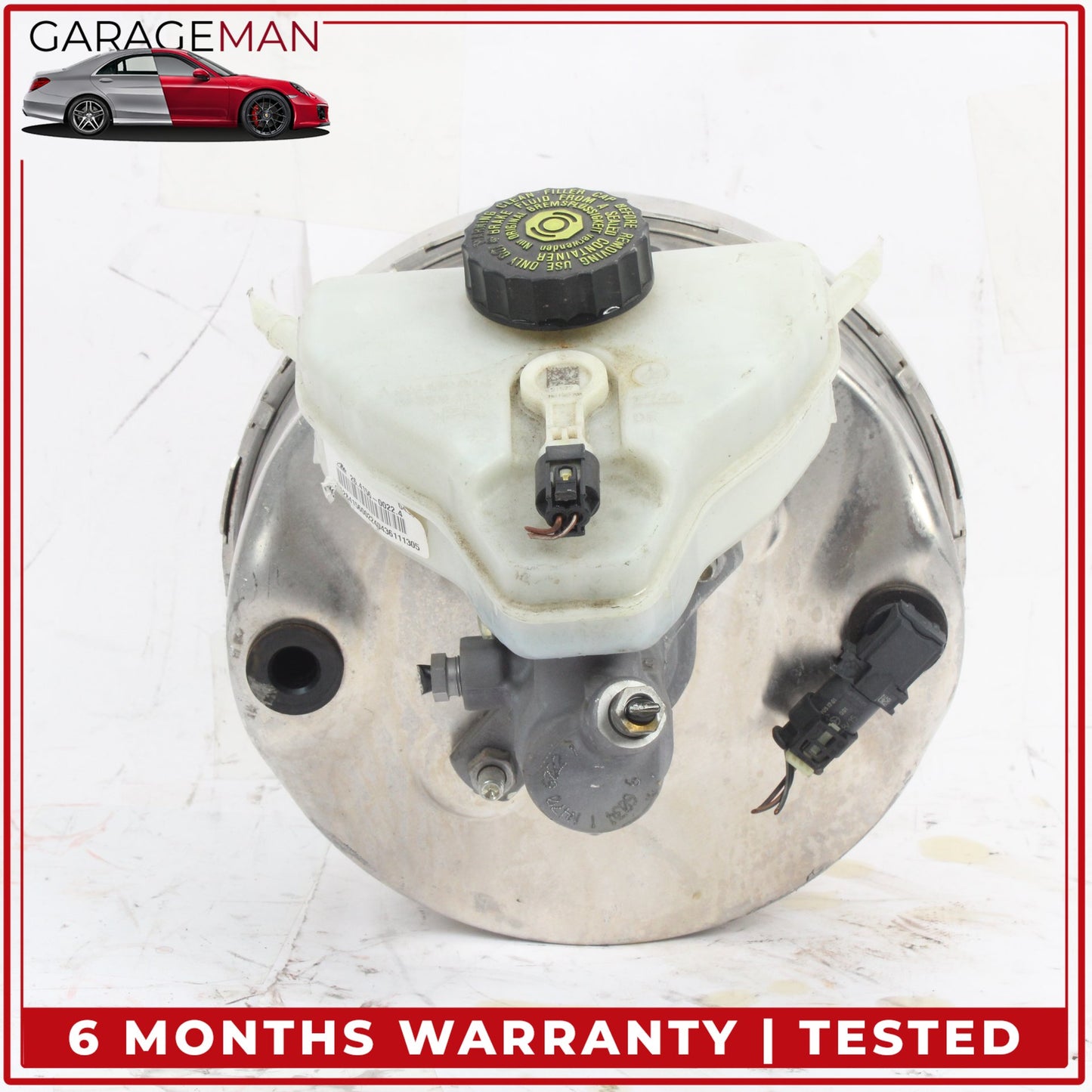 2015-2018 Mercedes W205 C300 Brake Booster Master Cylinder w/ Reservoir OEM