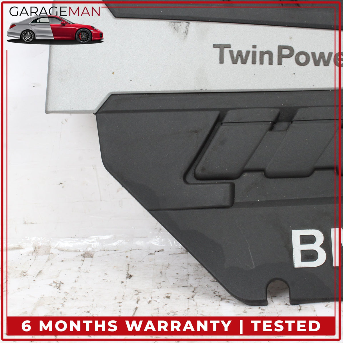 2008-2014 BMW 650i 550i 4.4L V8 N63 Engine Motor Cover Trim Panel Set OEM