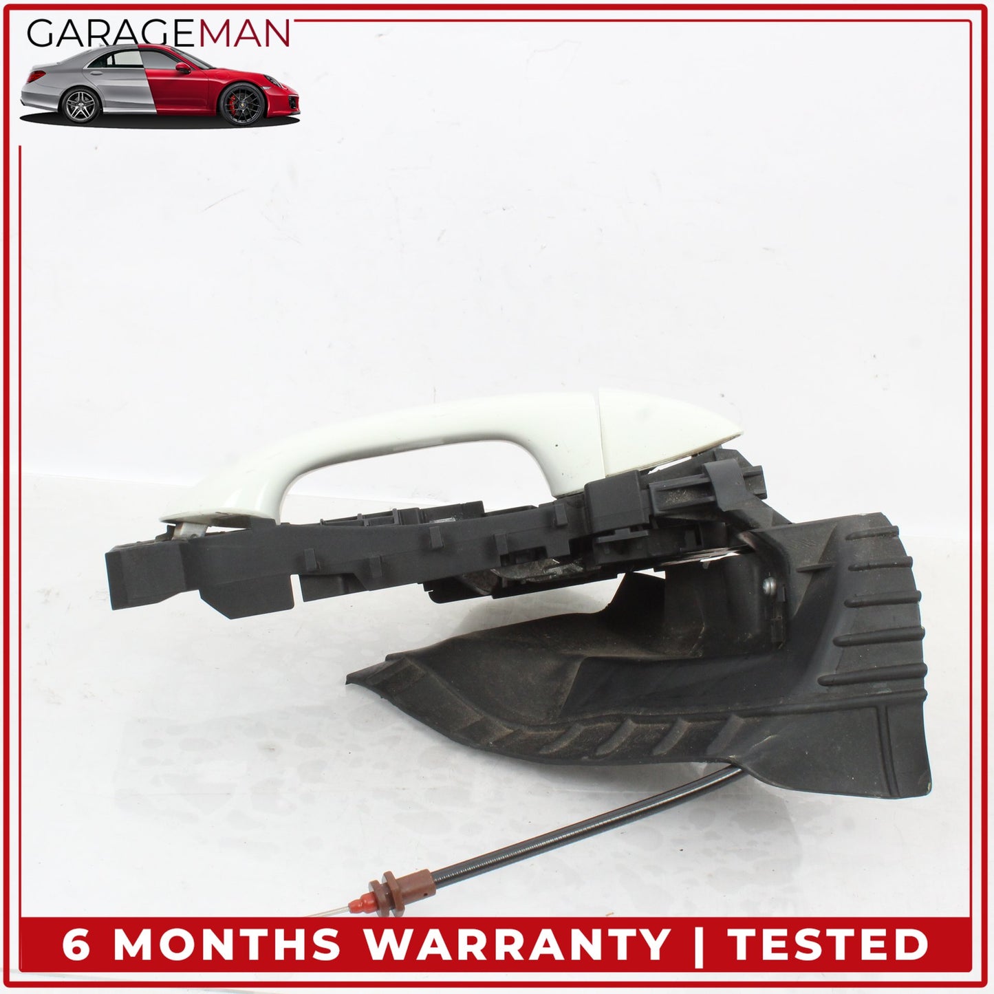 2006-2013 Mercedes W164 ML350 Front Right Exterior Door Handle Calcite White OEM