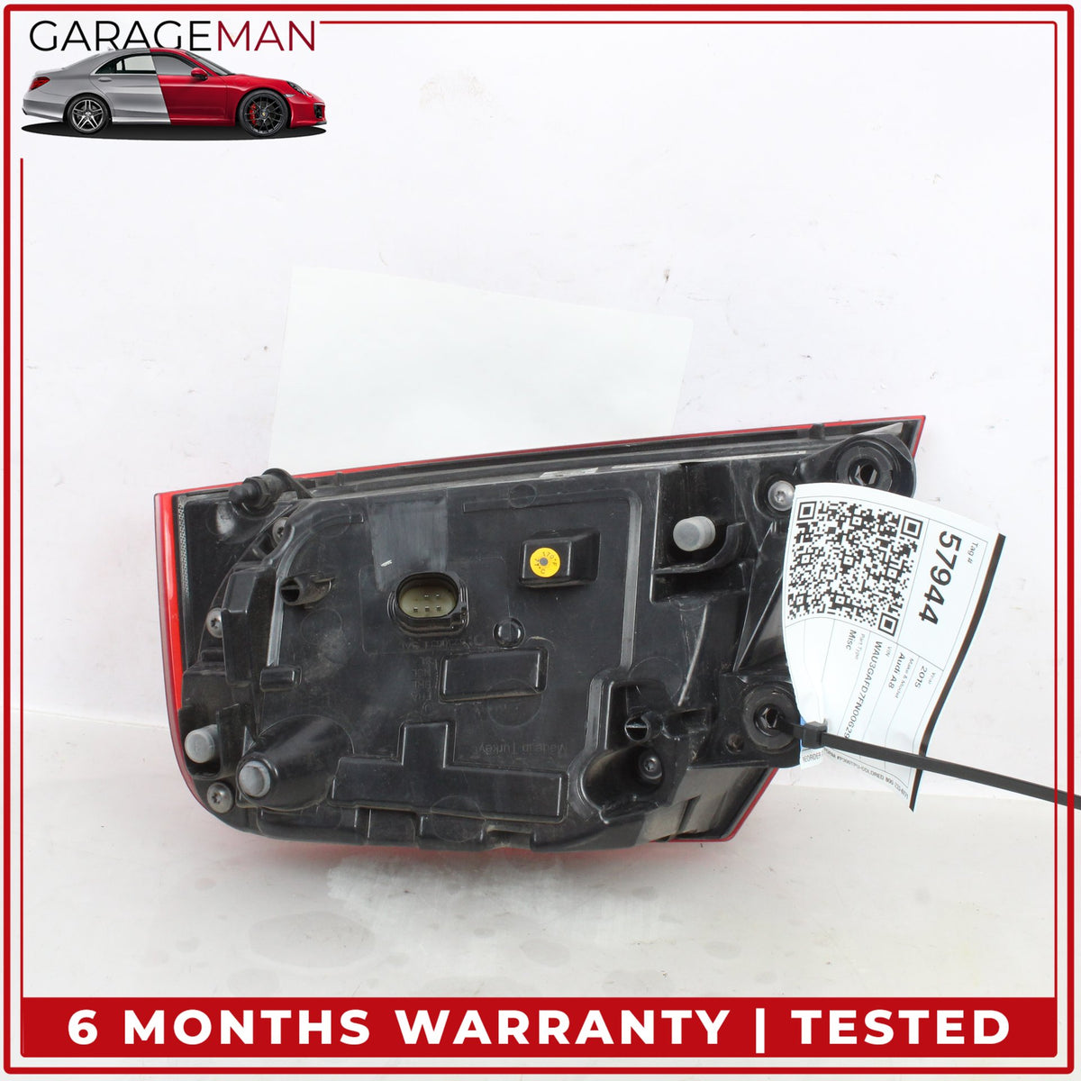 2015-2018 Audi A8 S8 Rear Left Side LED Outer Tail Light Lamp 4H0945095J OEM