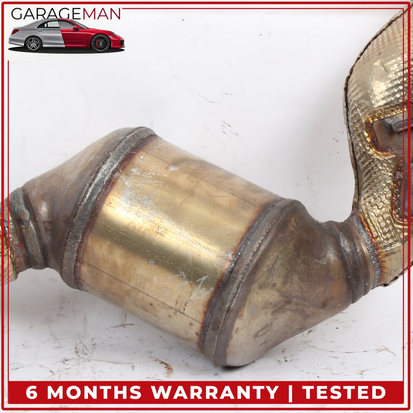2013-2018 Audi S8 A8 S6 S7 RS7 4.0L V8 Left Exhaust Downpipe 4G0131703AJ OEM