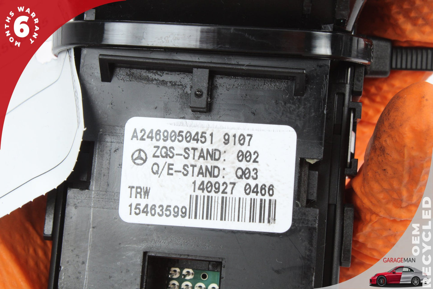 2012-2020 Mercedes X166 GL550 ML350 Electric Parking Brake Switch 2469050451 OEM