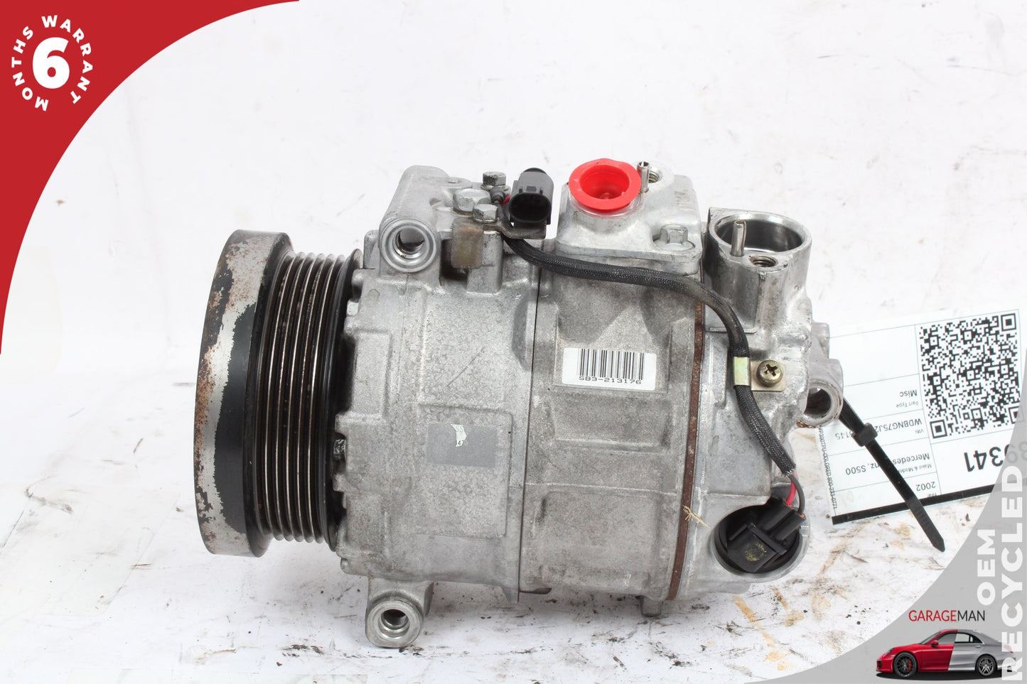 2000-2006 Mercedes W220 S500 AC A/C Air Conditioning Compressor 0012300011 OEM
