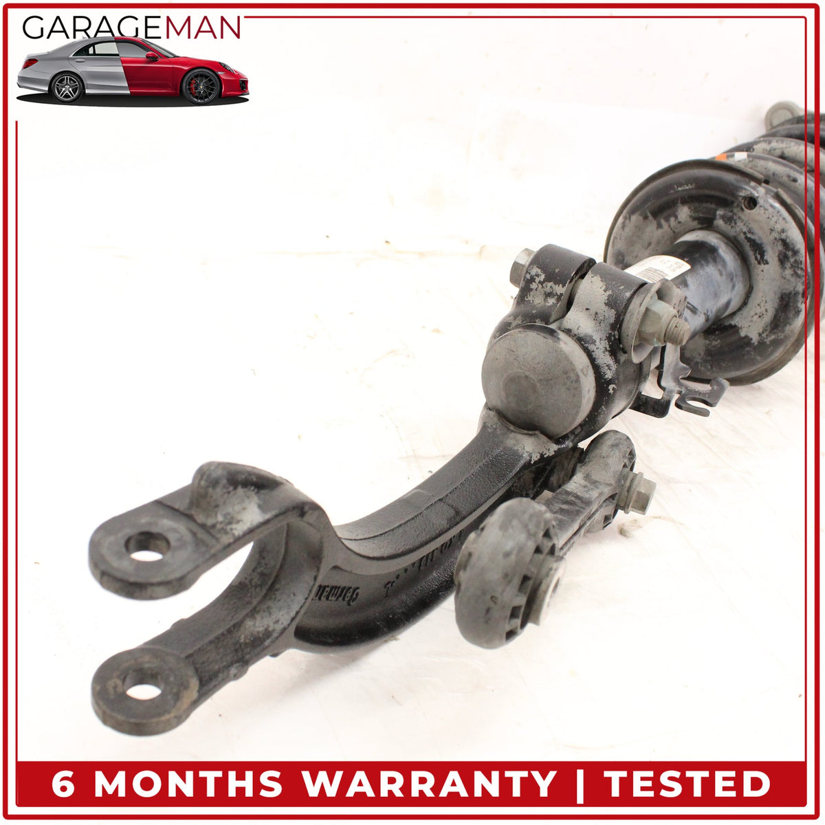 2012-2018 Audi A6 Front Left and Right Shock Strut Absorber Set 4G0413031Q OEM