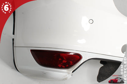 11-14 Porsche Cayenne 92A SUV Rear Bumper Cover White 95850541110