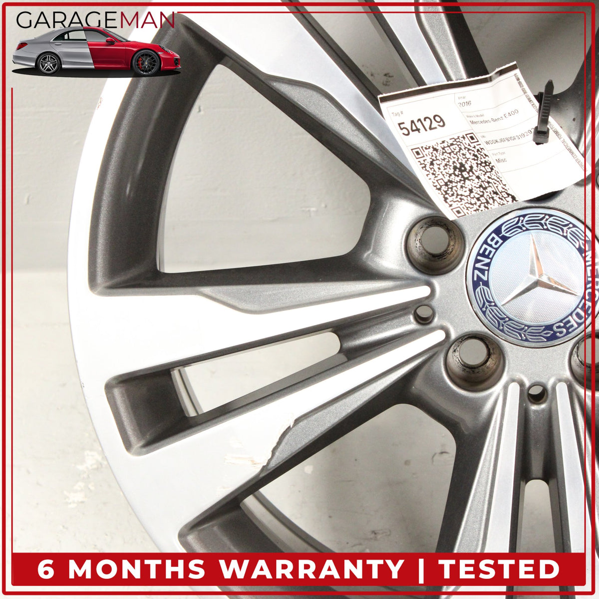2014-2017 Mercedes C207 E400 Coupe Front Wheel Rim 8JX18H2 ET45 2074012902 OEM