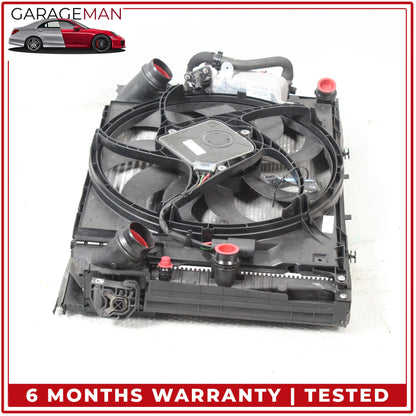 2012-2016 BMW 428i F36 Engine Radiator Cooling Fan Motor Assembly 8641947