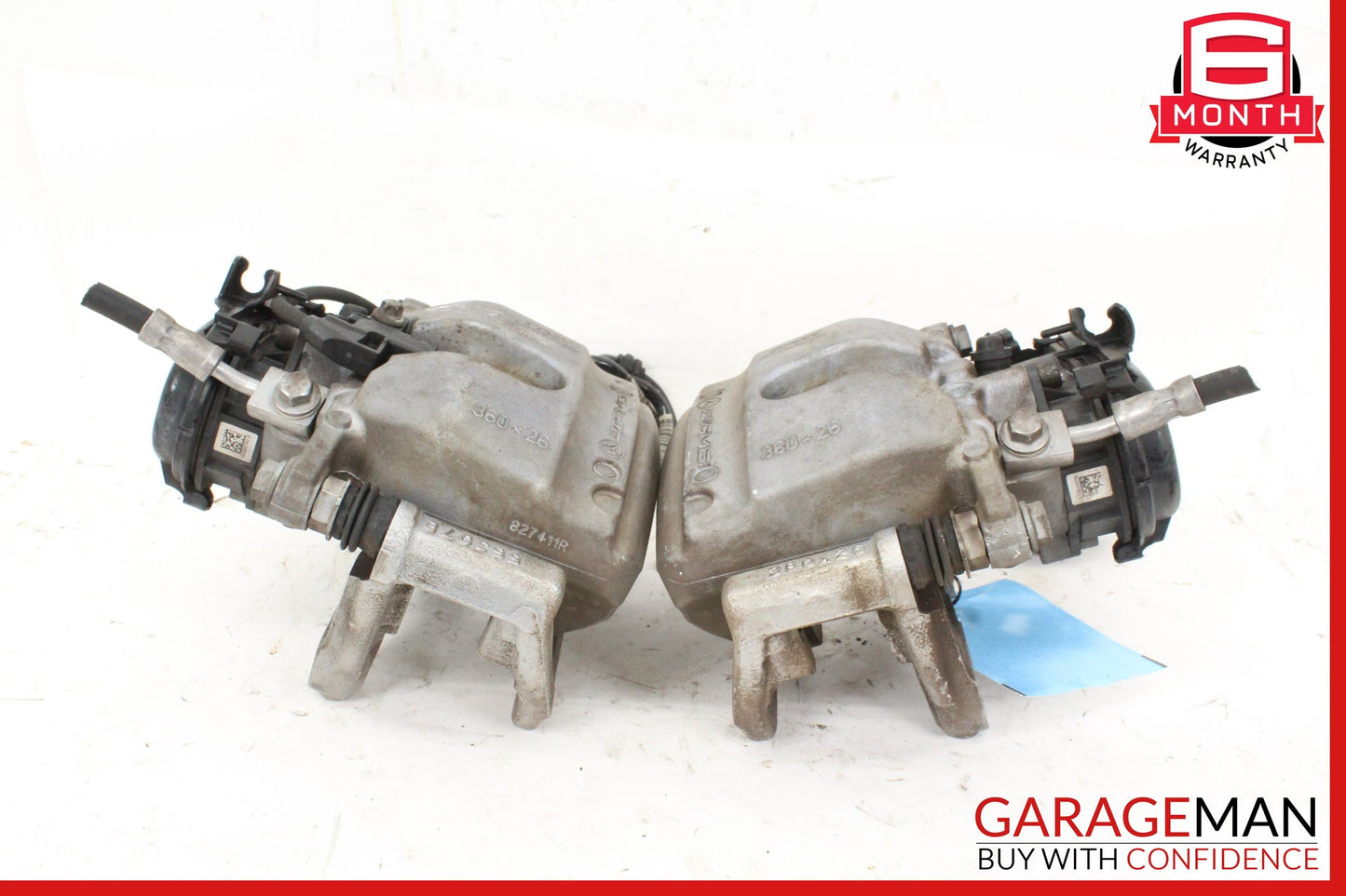 2018-2023 Mercedes W238 E450 Rear Left and Right Side Brake Caliper Set OEM