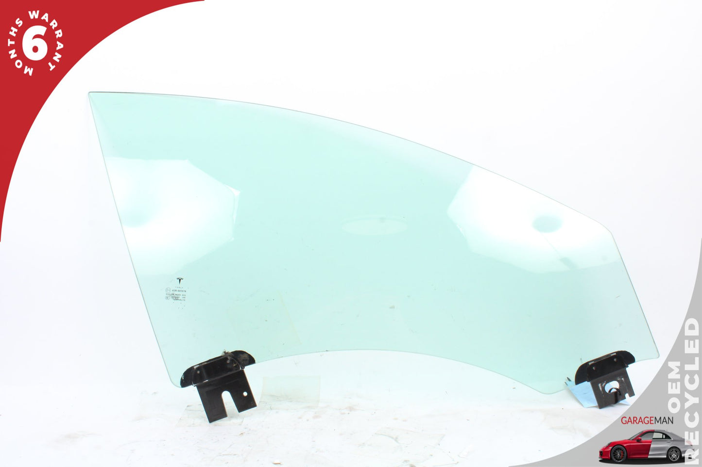 12-20 Tesla Model S 85D Hatchback Front Right Door Window Glass 43R001074
