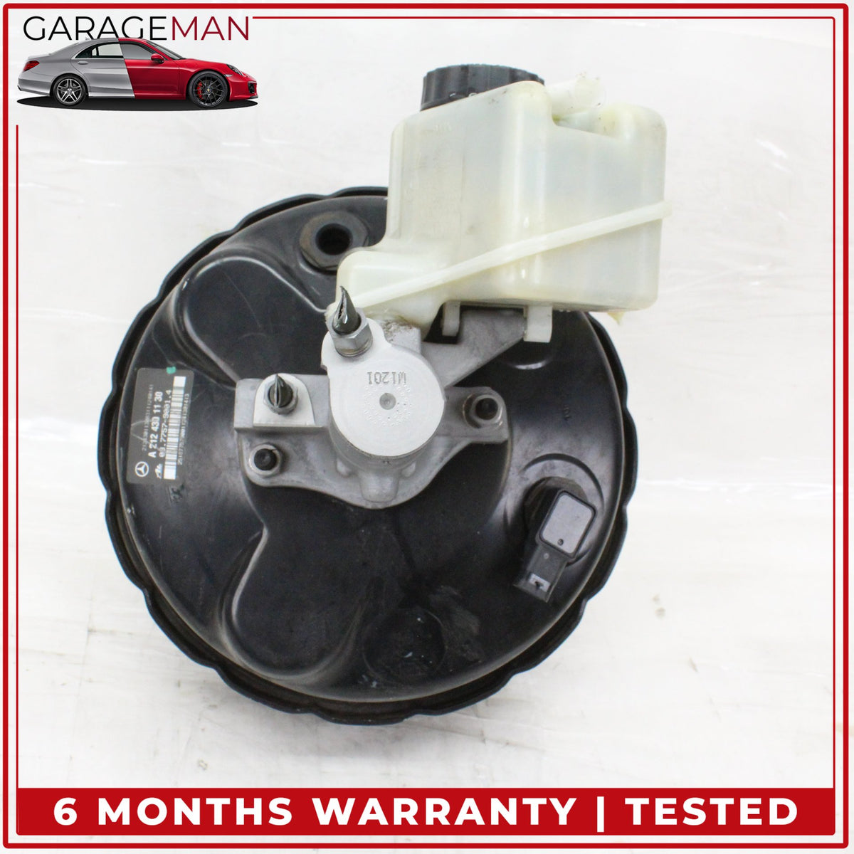 2012-2014 Mercedes W218 CLS63 AMG E350 Power Brake Booster Master Cylinder OEM