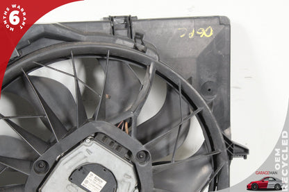 2003-2010 Porsche Cayenne 957 Radiator Dual Cooling Fan Motor Assembly OEM