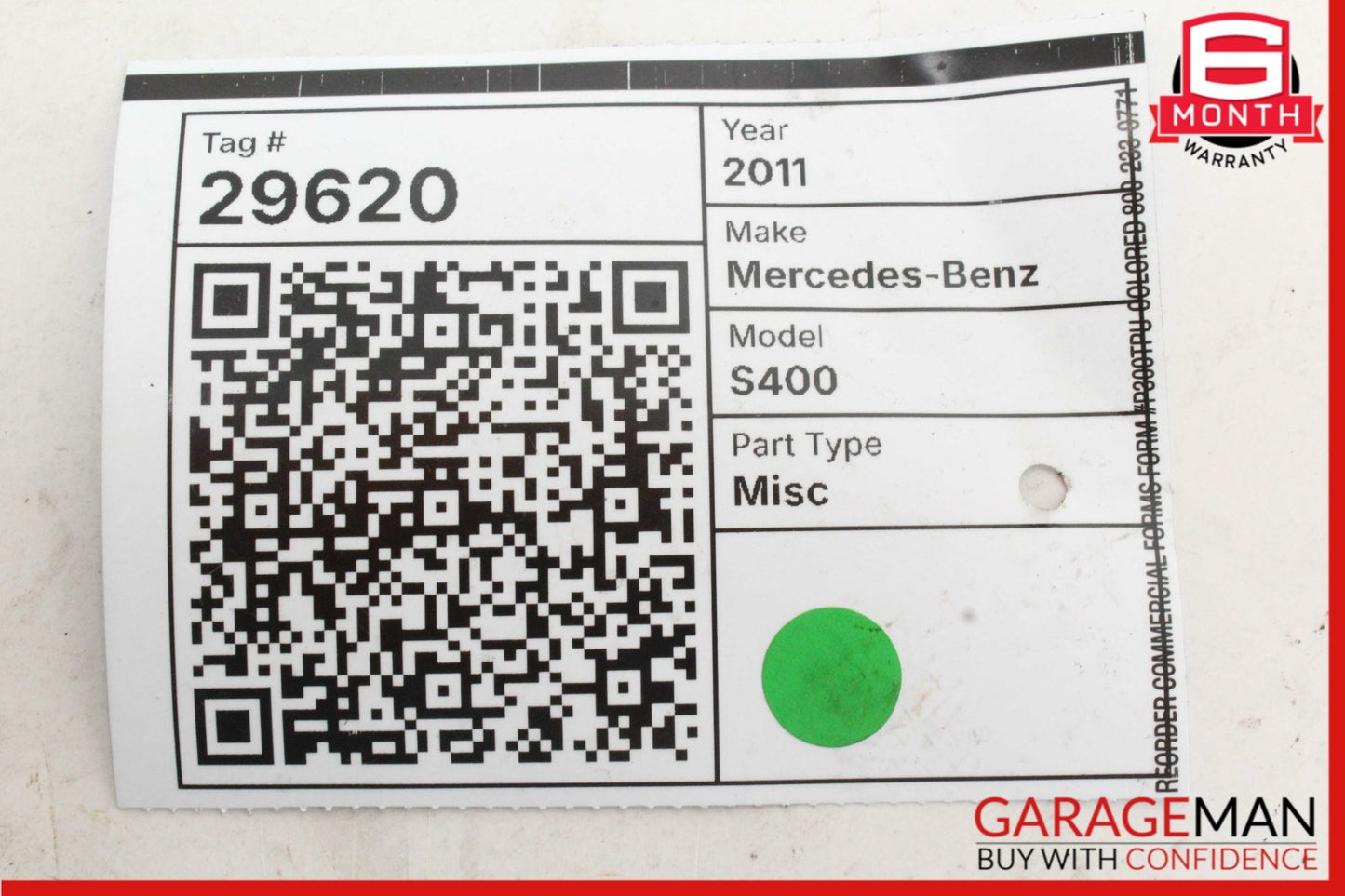 2010-2013 Mercedes-Benz S400 S-Class W221 Sedan Starter Generator 2729060100