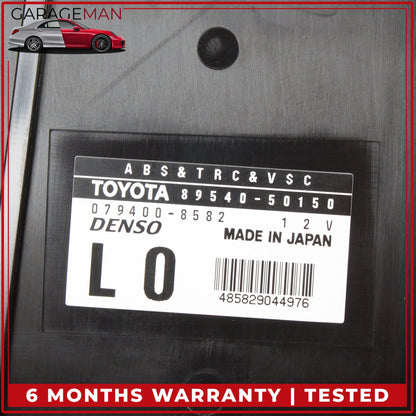 2001-2006 Lexus LS430 ABS TRC VSC Control Module Unit Denso 8954050150 OEM