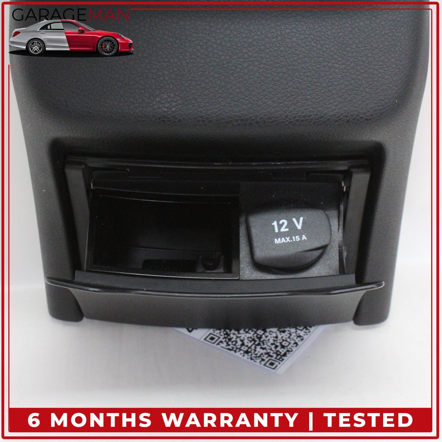 2015-2020 Mercedes W205 C300 C350e Rear Center Console A/C Air Vent Trim OEM