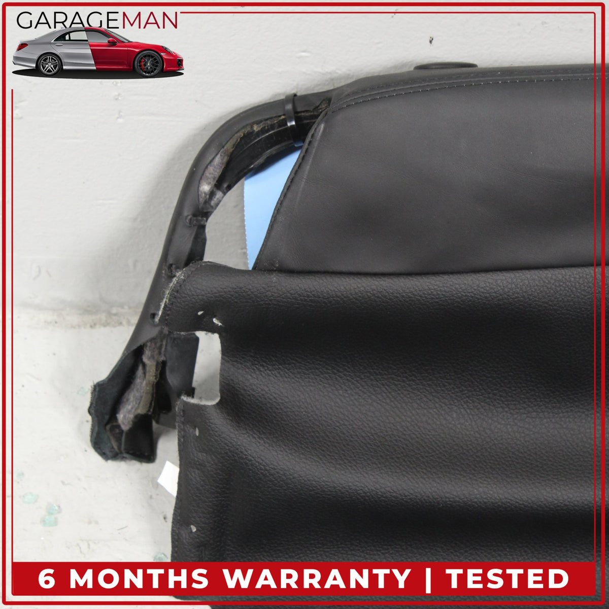 2013-2019 BMW 650i F06 AWD Front Left Side Seat Back Cover 7280667 OEM