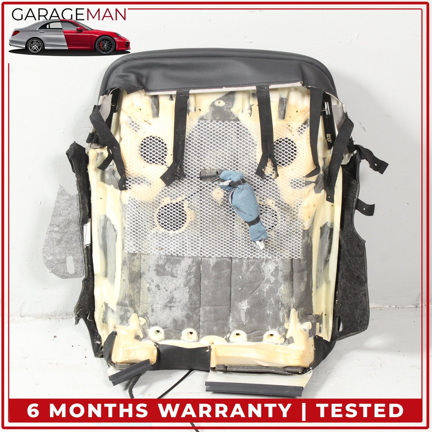 2013-2019 BMW 650i F06 Sedan Front Left Upper Seat Cushion 7308005 OEM